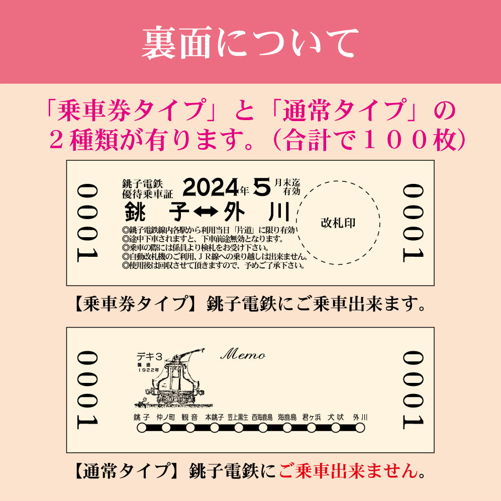 【乗車券付き5枚入り】硬券名刺 2000形仕様 合計100枚入